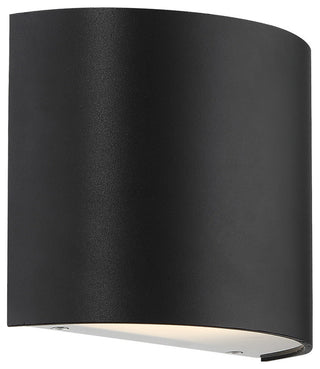 Pocket 7" LED Wall Sconce, Black