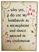 Paisley Mini Canvas, Why Yes, I Do Use My Hairbrush