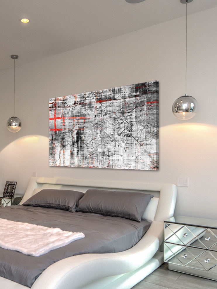 "Metro" Fine Art Canvas Print, 36"x24"