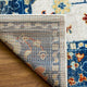 Mehalla Traditional Colorful Border Rug - Multicolor - 8' X 10'