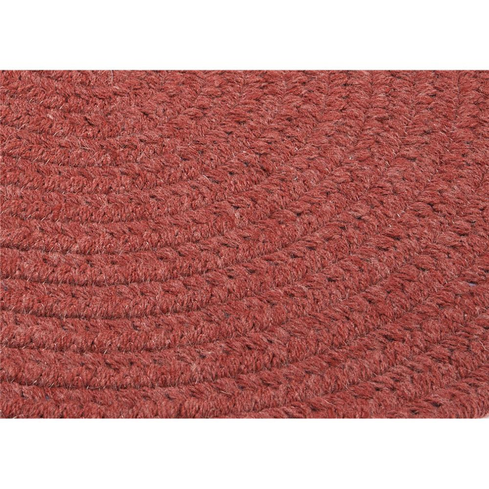 Colonial Mills Rug Bristol Rosewood Round, 9x9