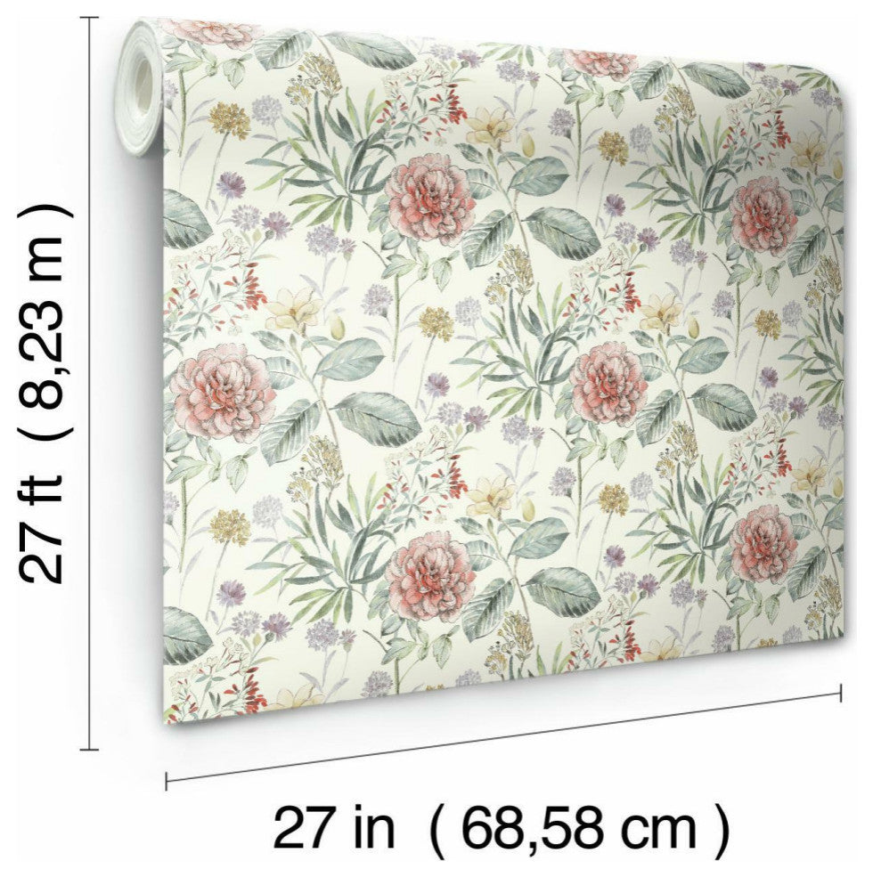 Midsummer Floral Wallpaper