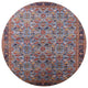 Ahgly Company Indoor Round Mid-Century Modern Area Rugs, 8' Round