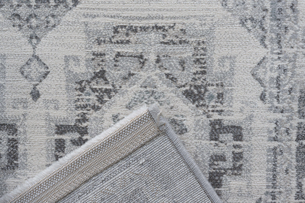 Essentials Whispers Ivory, Gray, and Beige Olefin Area Rug