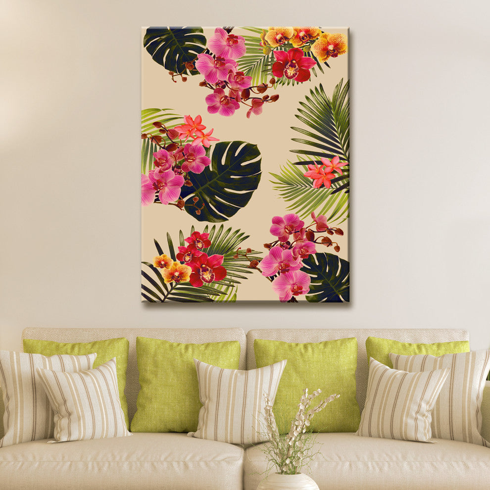 Ready2HangArt 'Coastal Jungle I' Wrapped Art 20" 16"
