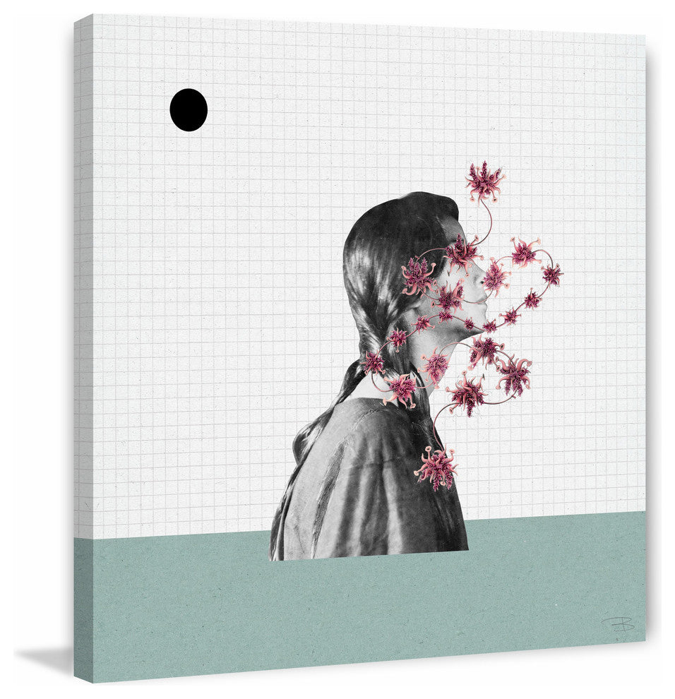 Marmont Hill, "Cara Vegetal Nina I" by Bengoa Vazquez on Wrapped Canvas, 18x18