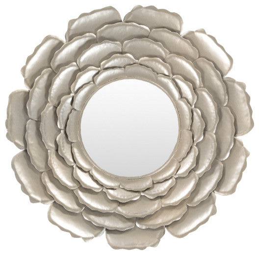 Surya Lotus Mirror 32"H X 32"W X 2"D