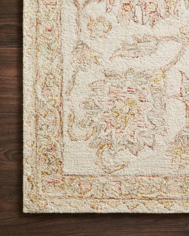 Loloi Norabel Ivory/Blush 2'-3" x 3'-9" Area Rug