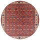 Ahgly Company Indoor Round Mid-Century Modern Area Rugs, 8' Round