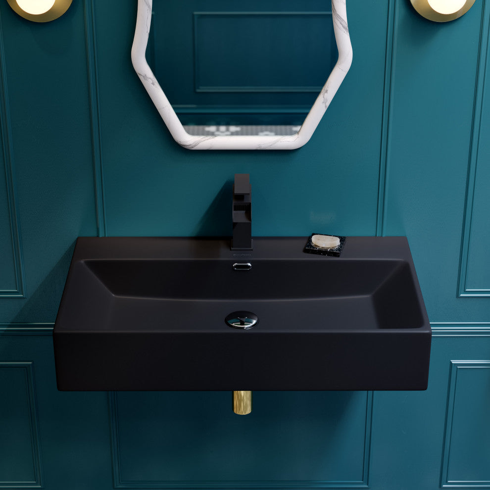 Claire 30" Rectangle Wall-Mount Bathroom Sink