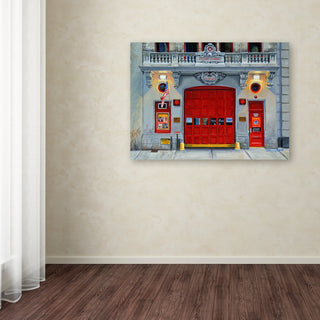 Paul Walsh 'Fdny Engine 65' Canvas Art, 35" x 47"