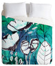 Deny Designs Cayenablanca Abstract Garden Duvet Cover-Lightweight