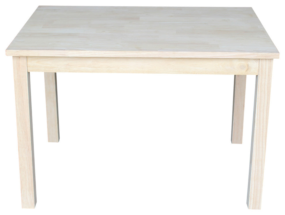 International Concepts Unfinished Mission Kids Table