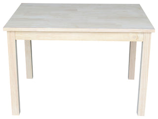 International Concepts Unfinished Mission Kids Table