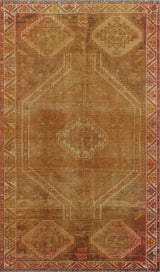 Semi Antique Najla Beige/Rust Rug, 4'7x7'9