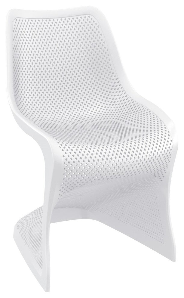 Compamia Bloom Outdoor Dining Chairs, Set of 2, White