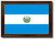 El Salvador Country Flag Canvas Print, 27"x39"
