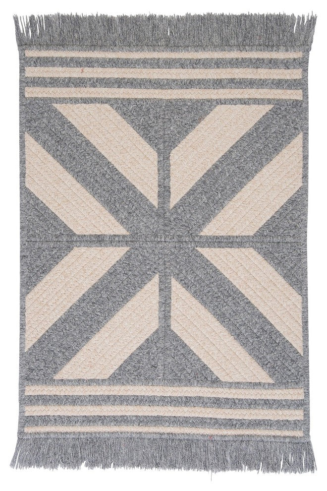 Colonial Mills Sedona ED19 Gray Modern Area Rug, 8'x11' Rectangular