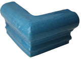 5 pcs Aqua Blue Chair Rail Corner Molding
