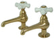 Kingston Brass CC9L2 Vintage Basin Tap Faucet, Polished Brass