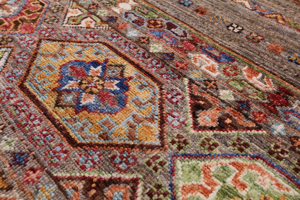 Khorjin Super Kazak Handmade Rug 5' 8" X 7' 9" Q7722