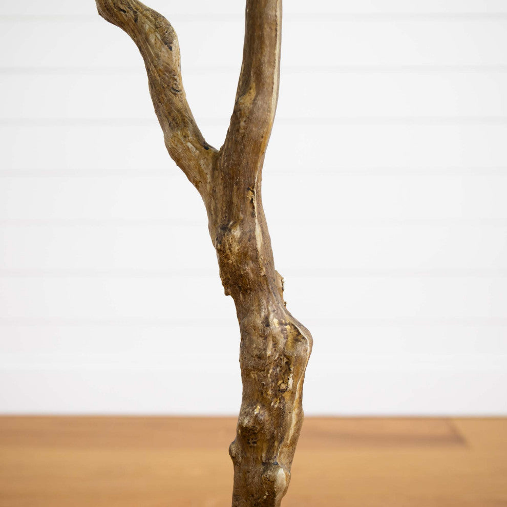 7ft. Artificial Long Leaf Greco Eucalyptus Tree With Real Touch Leaves