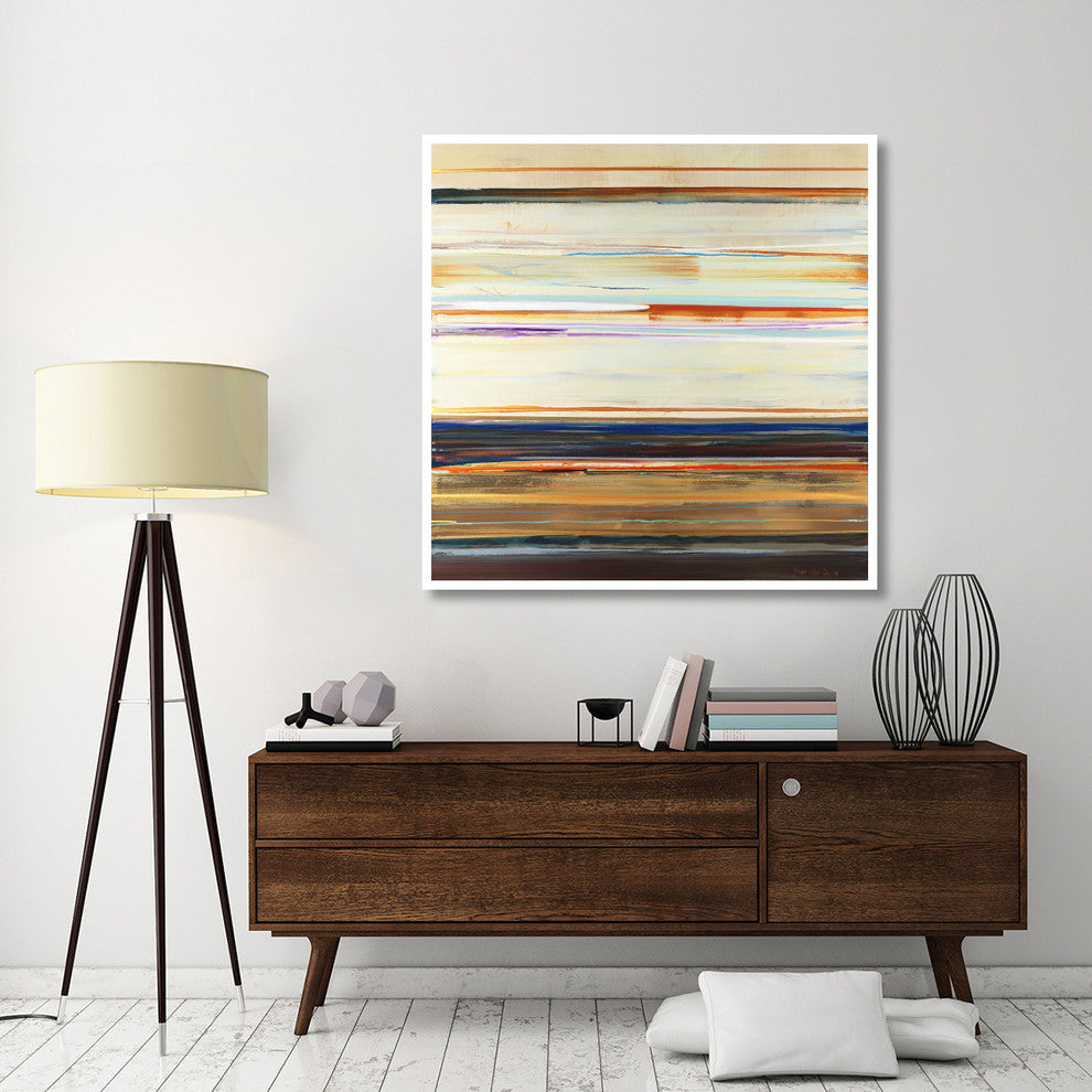 "Water's Edge" Digital Paper Print by Joan Elan Davis, 50"x50"