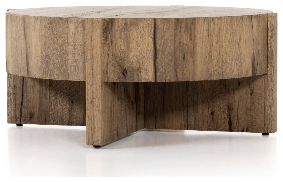 Bingham Coffee Table, Rustic Oak Veneer