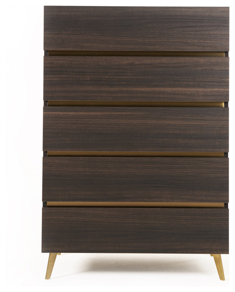 Nova Domus Velondra, Modern Eucalypto + Marble Chest