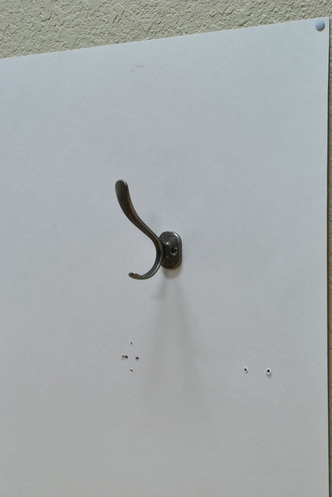 Coat Hook, Aged Pewter
