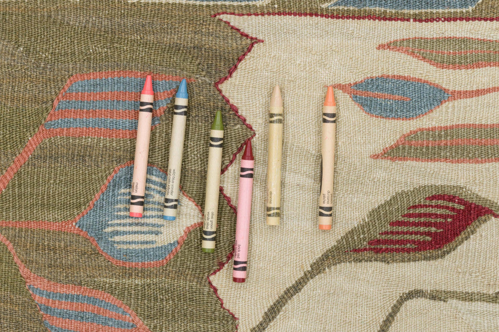 New Handwoven Turkish Kilim Rug 3' 11" x 5' 10", 47 in. x 70 in.