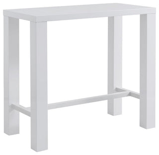 Abby Bar Table Top, High Gloss White