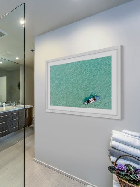 "Mea Anguli" Framed Painting Print, 45"x30"