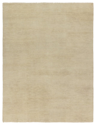 Jaipur Living Origin Knotted Solid Area Rug, Ivory, 6'x9'