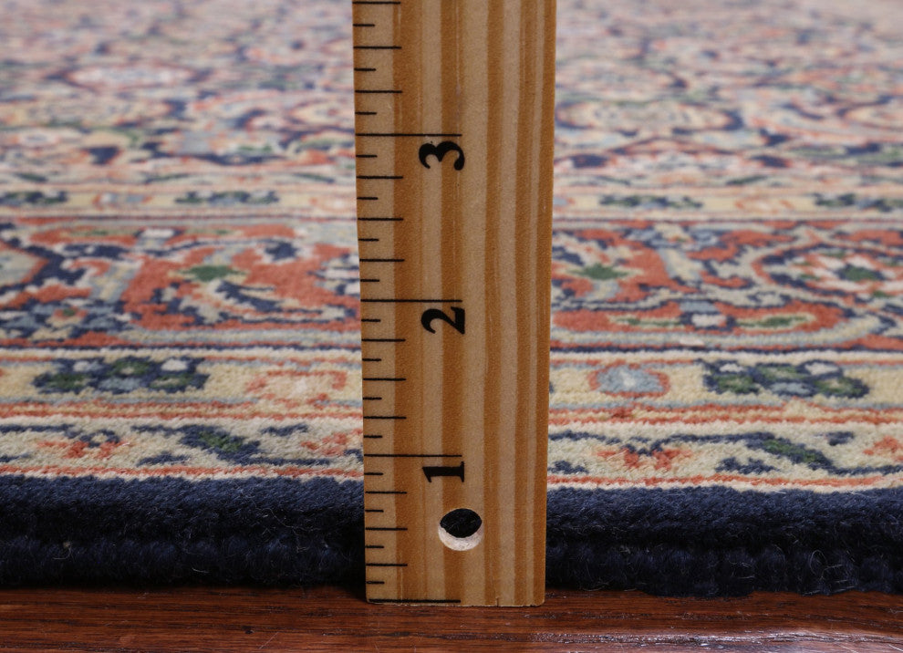 4' 11" X 7' 9" Handmade Persian Hill Herati Wool Rug Q7163