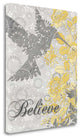 "Believe Bird" By Piper Ballantyne, Giclee Print on Gallery Wrap Canvas