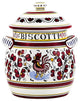 Orvieto Red Rooster, Traditional Biscotti Jar