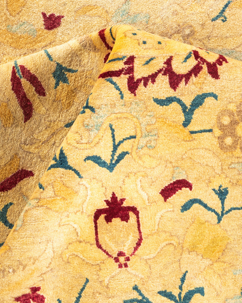 Mogul, One-of-a-Kind Hand-Knotted Area Rug Ivory, 8' 0" x 10' 4"
