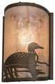 8"W Loon Right Wall Sconce