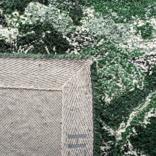 Safavieh Natural Fiber Collection MRQ110Y Rug, Green/Ivory, 4' X 4' Round