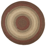 Rhody Rug Easy Living Rug, Warm Earth, 4' Round
