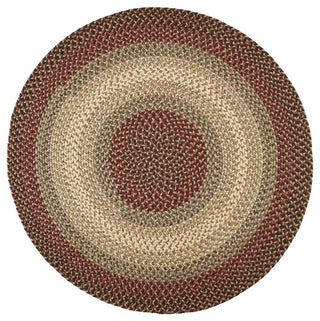 Rhody Rug Easy Living Rug, Warm Earth, 4' Round
