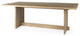 Light Natural Modern Rustic Wooden Dining Table