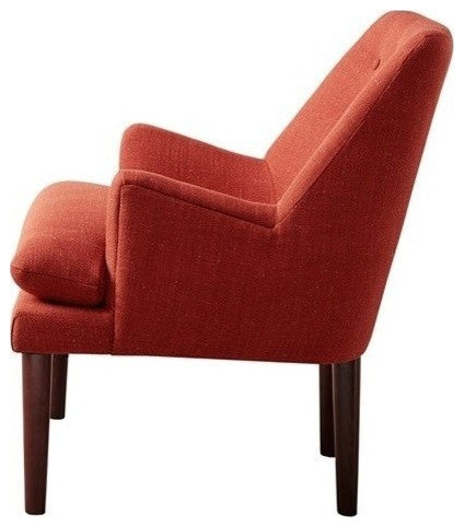Madison Park Taylor Mid-Century Accent Chair, Red
