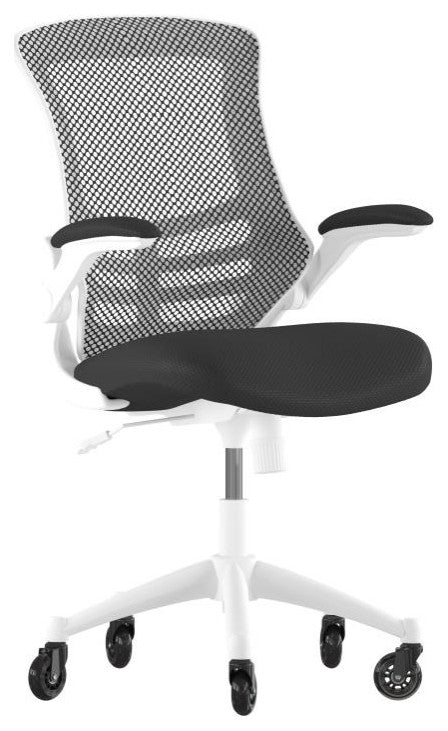 Kelista High-Back  Swivel Ergonomic Executive Office Chair -Black Mesh