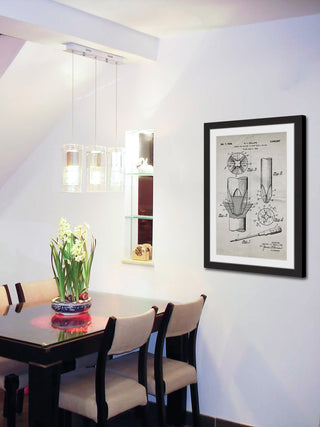 "Screwdriver 1936 Old Paper" Framed Painting Print