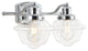 Orleans Iron LED Vanity Light, Chrome, 2 Bulb