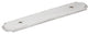 Jeffrey Alexander B812-96BC Cabinet Pull Backplate, Brushed Chrome