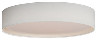 Maxim 10227 Prime 25"W LED Flush Mount Drum Ceiling Fixture - Oatmeal