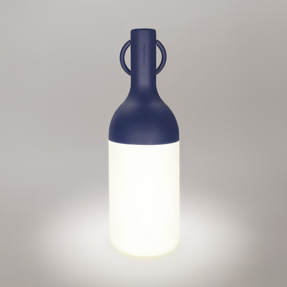 ELO LED Portable Table Lamp, Blue